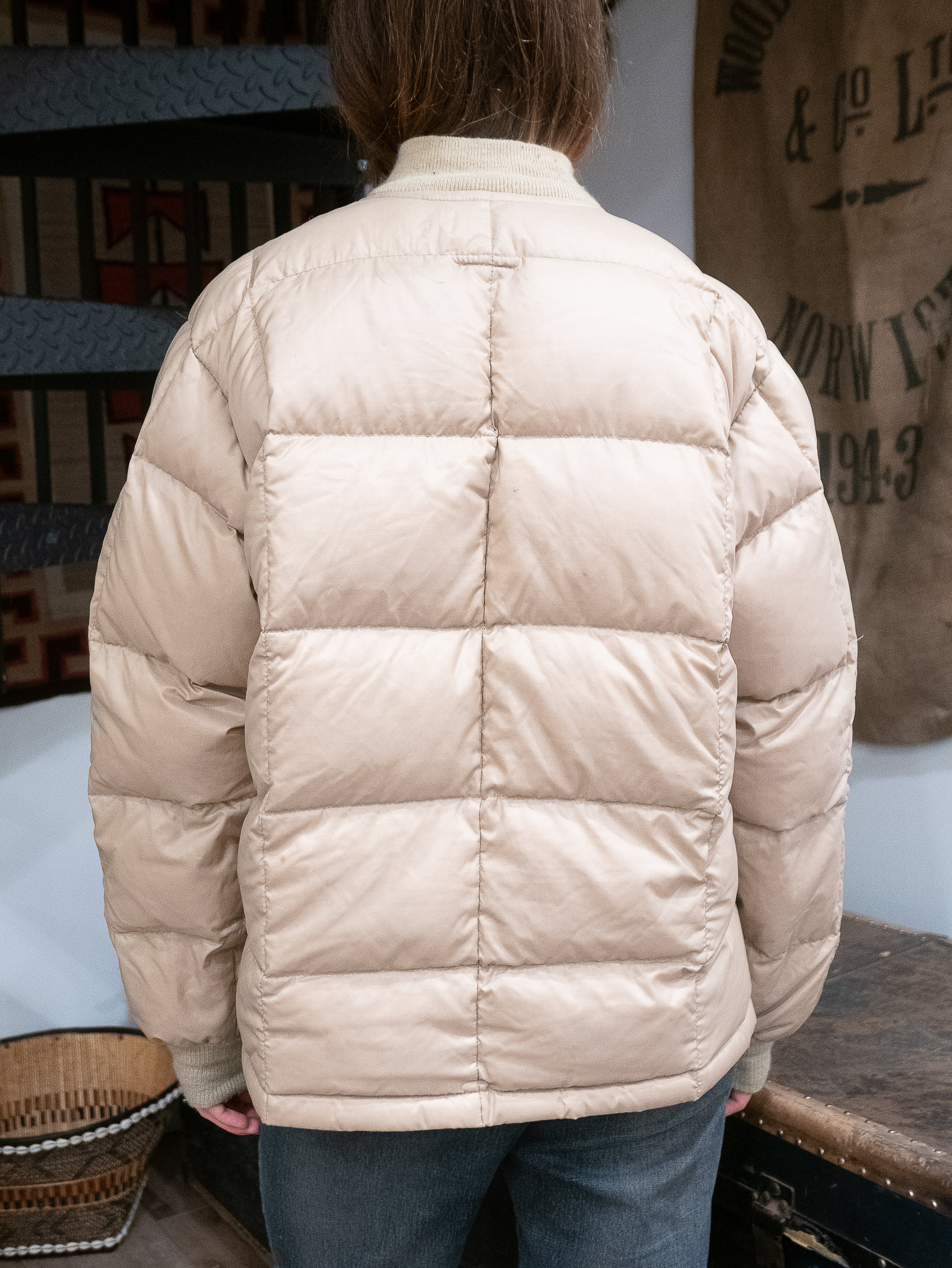 1950's Canvas Pocket Stitch Puffer