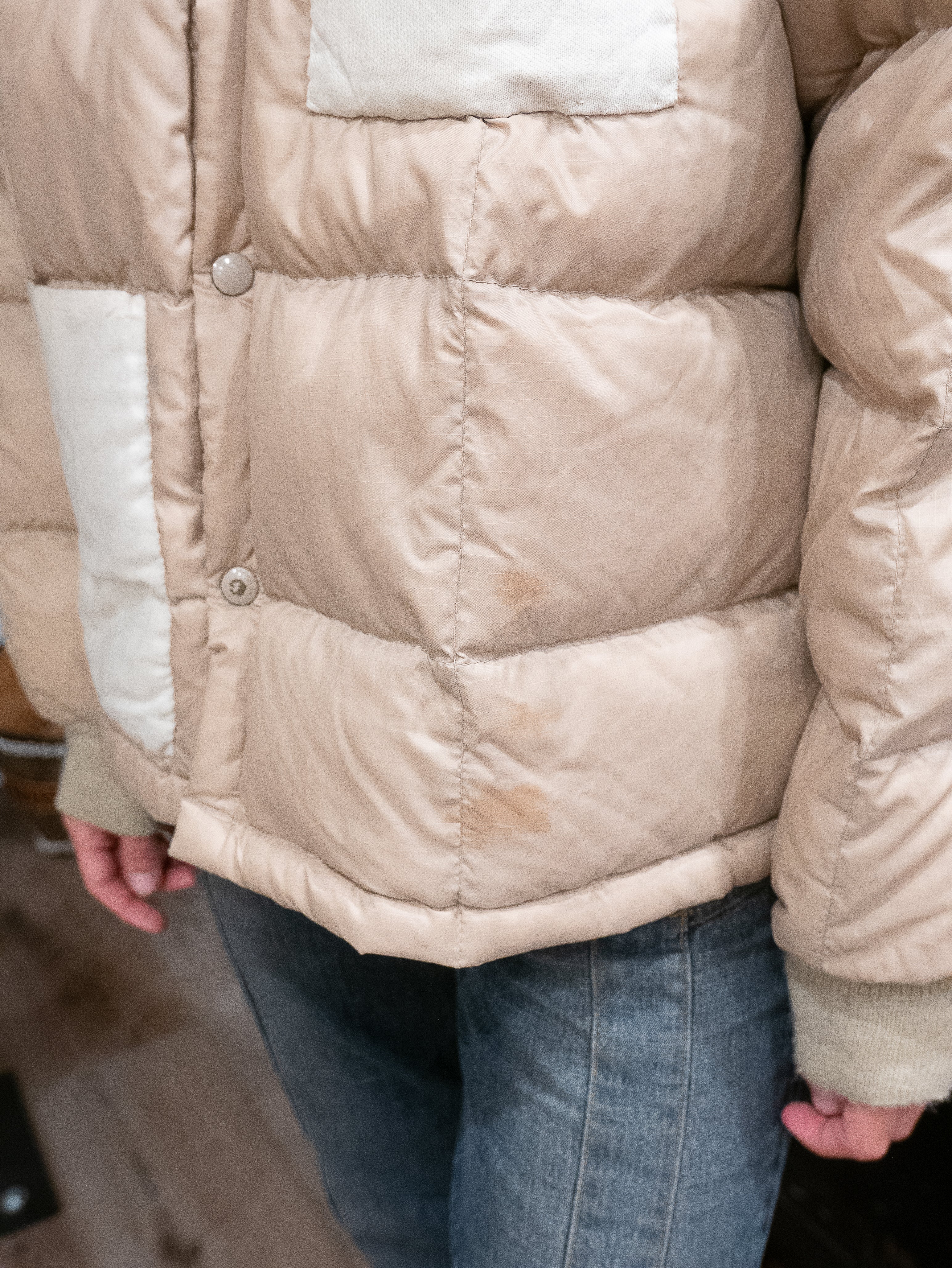 1950's Canvas Pocket Stitch Puffer