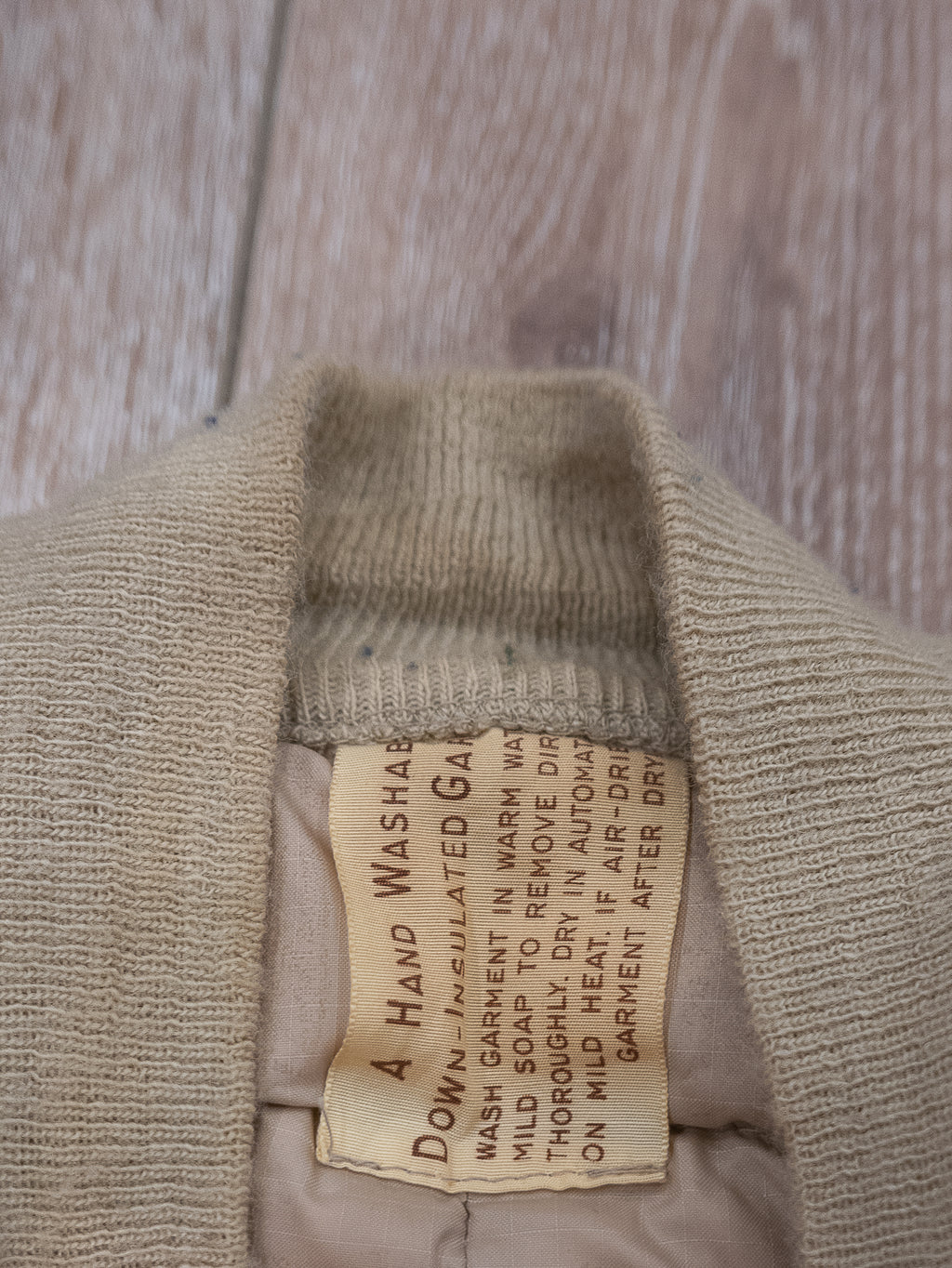1950's Canvas Pocket Stitch Puffer