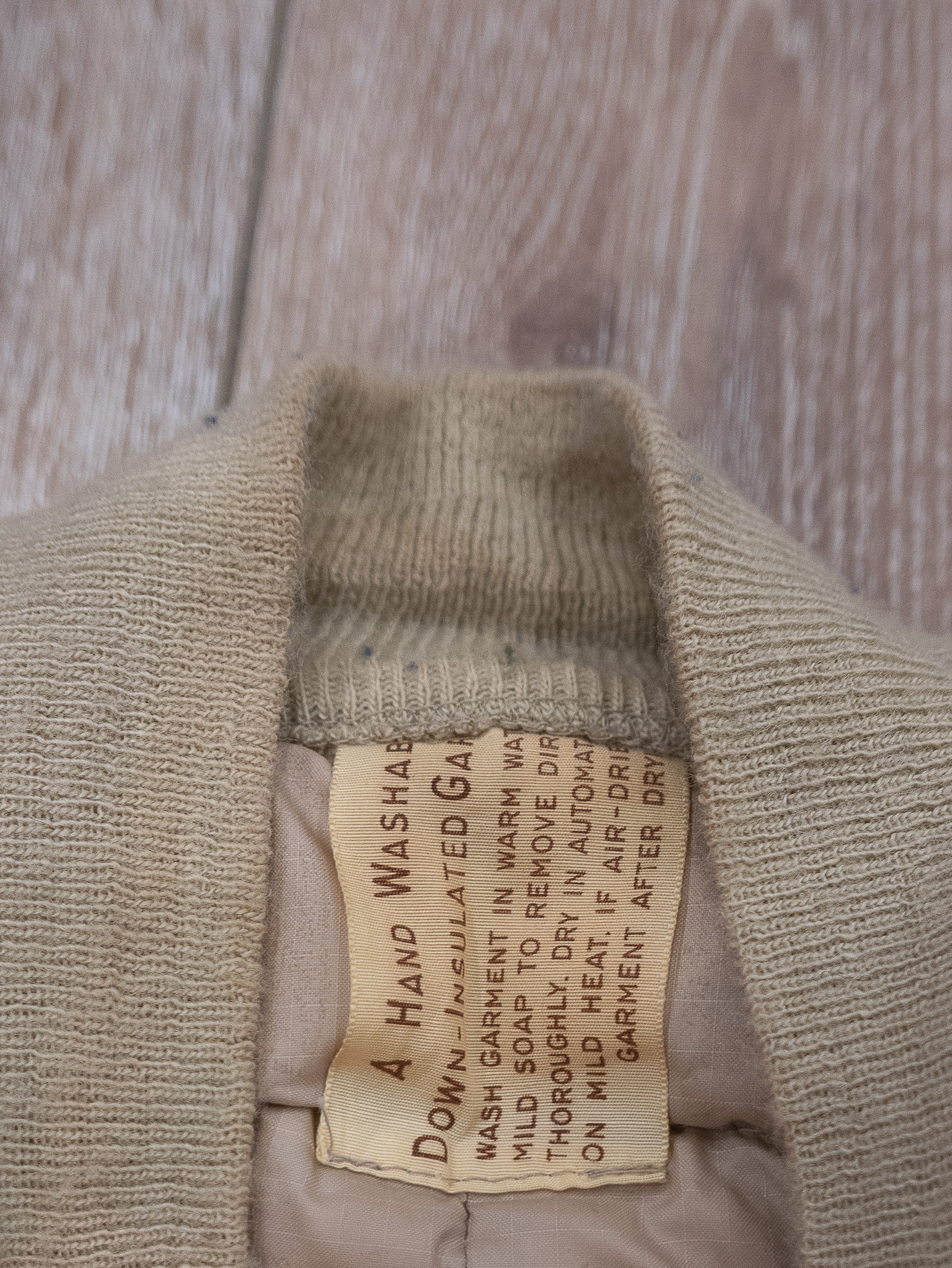 1950's Canvas Pocket Stitch Puffer