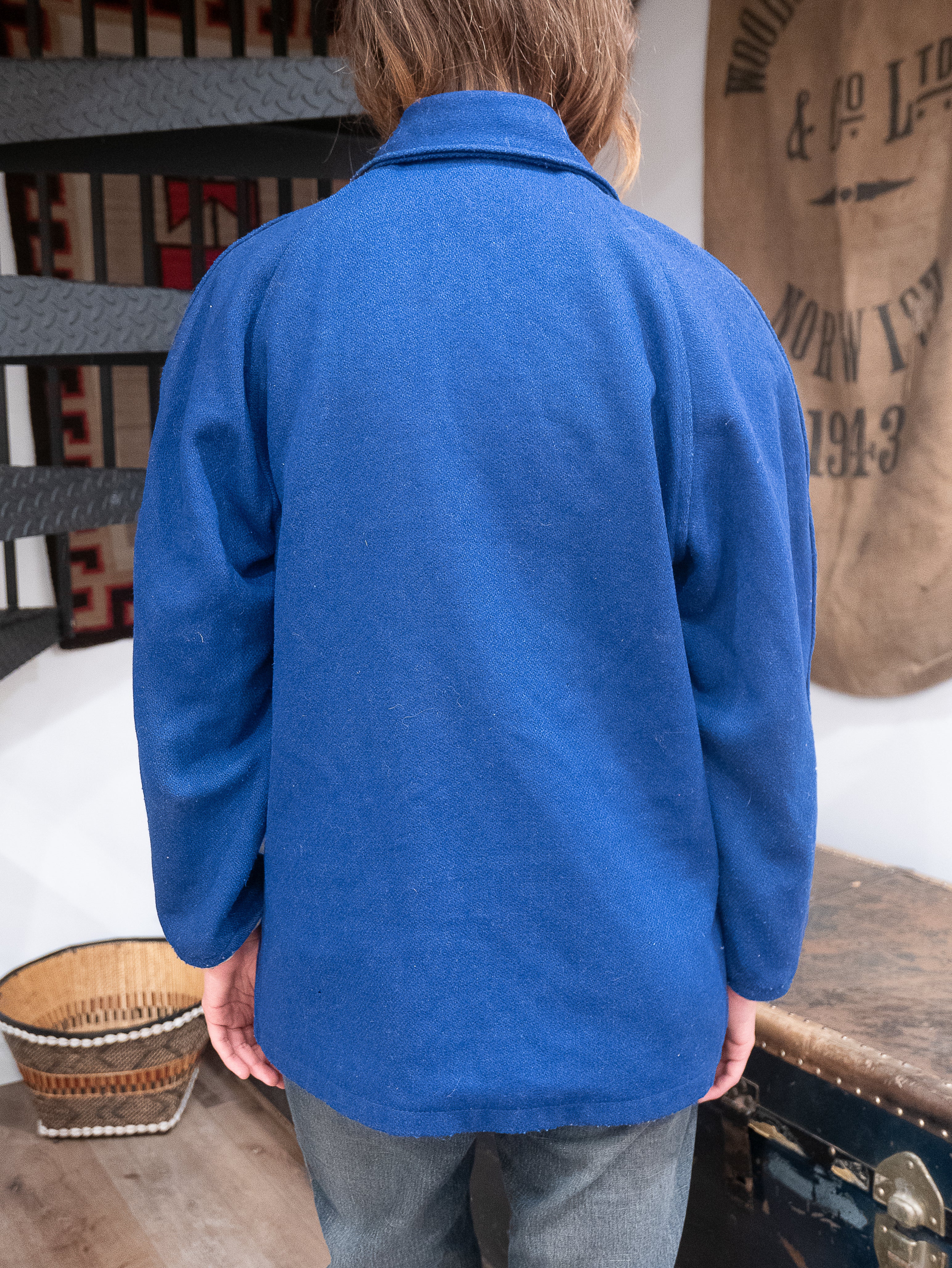 1960's Button Collared Letterman