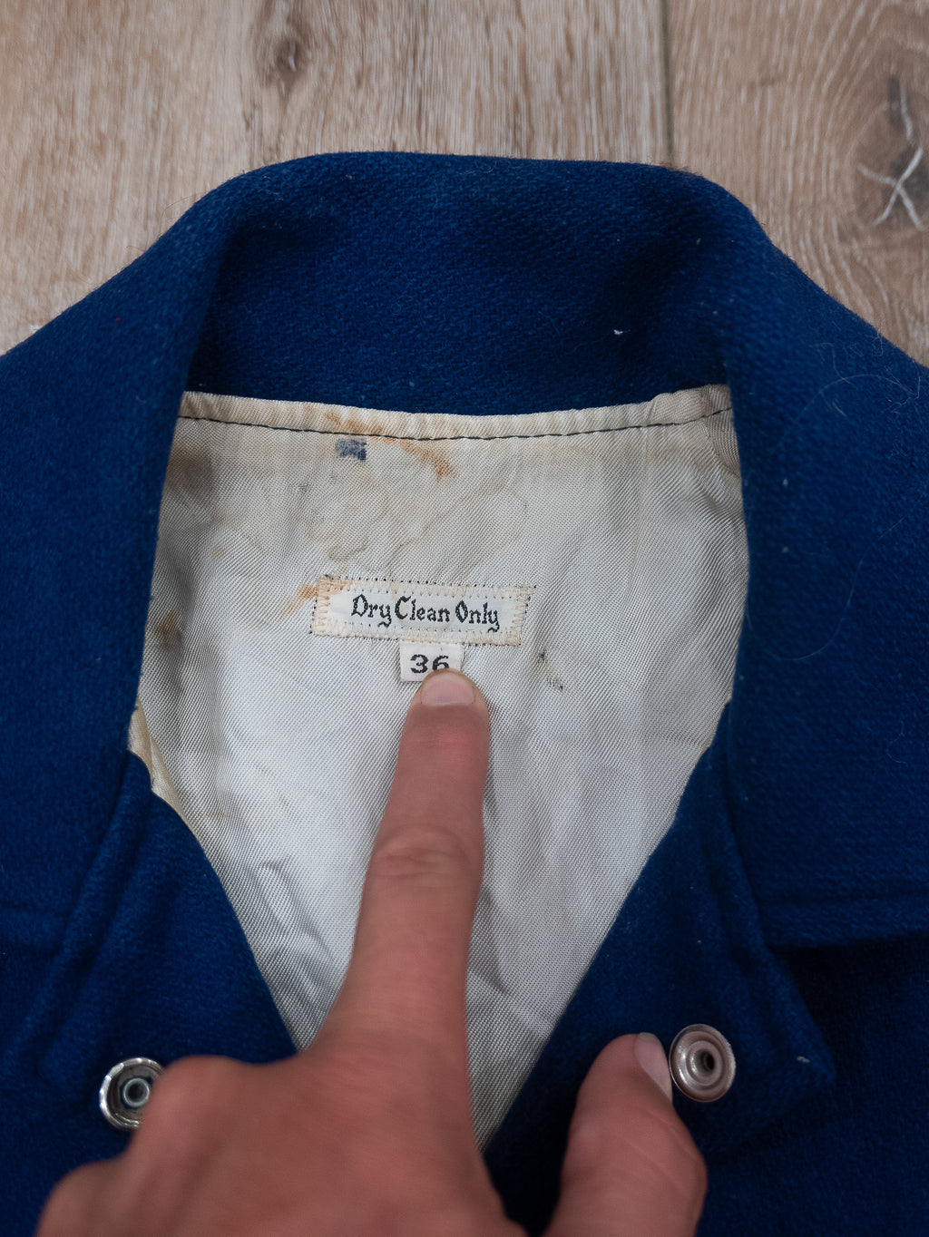 1960's Button Collared Letterman