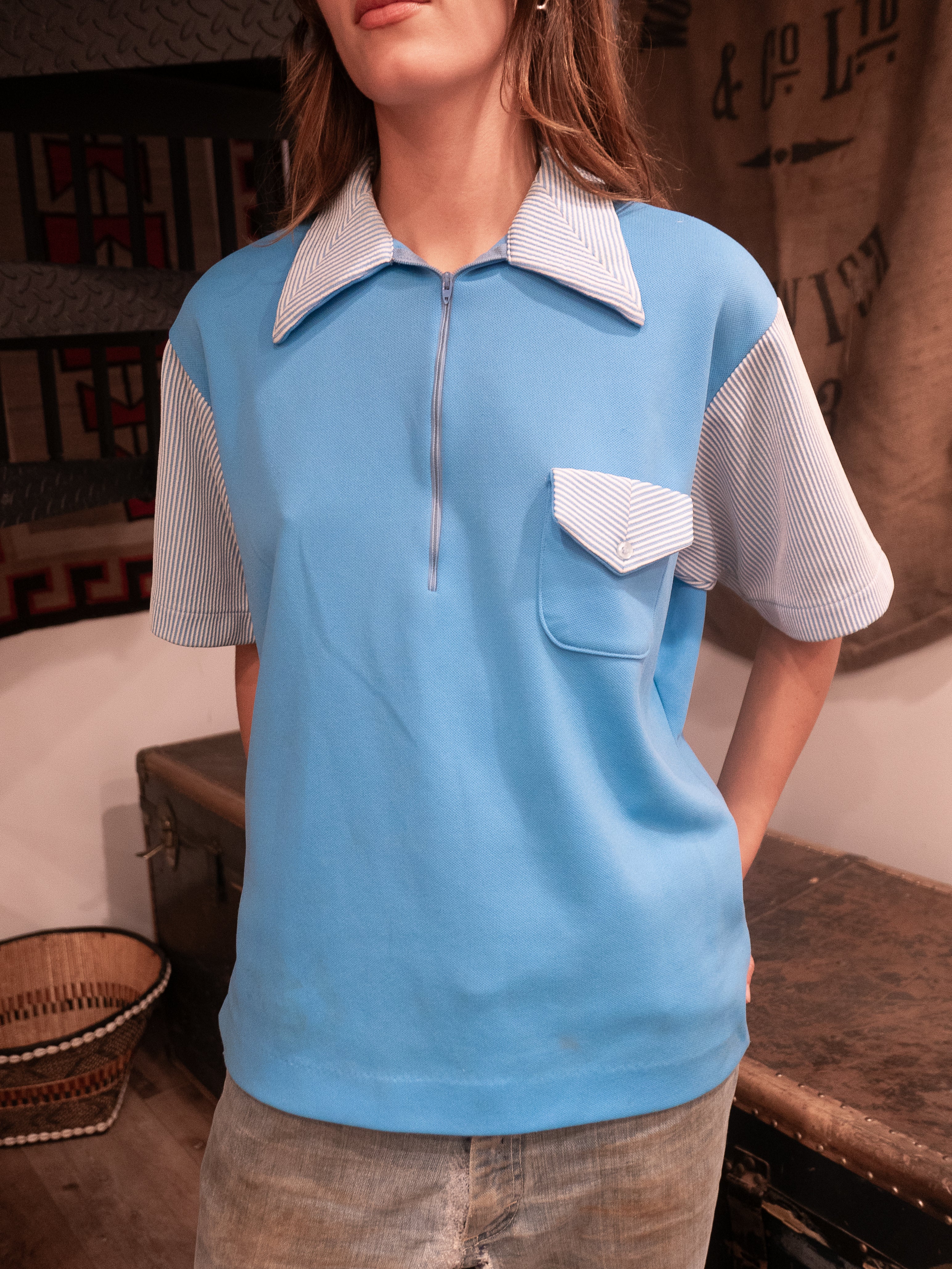 1950's King Louie Embroidered Bowling Tee