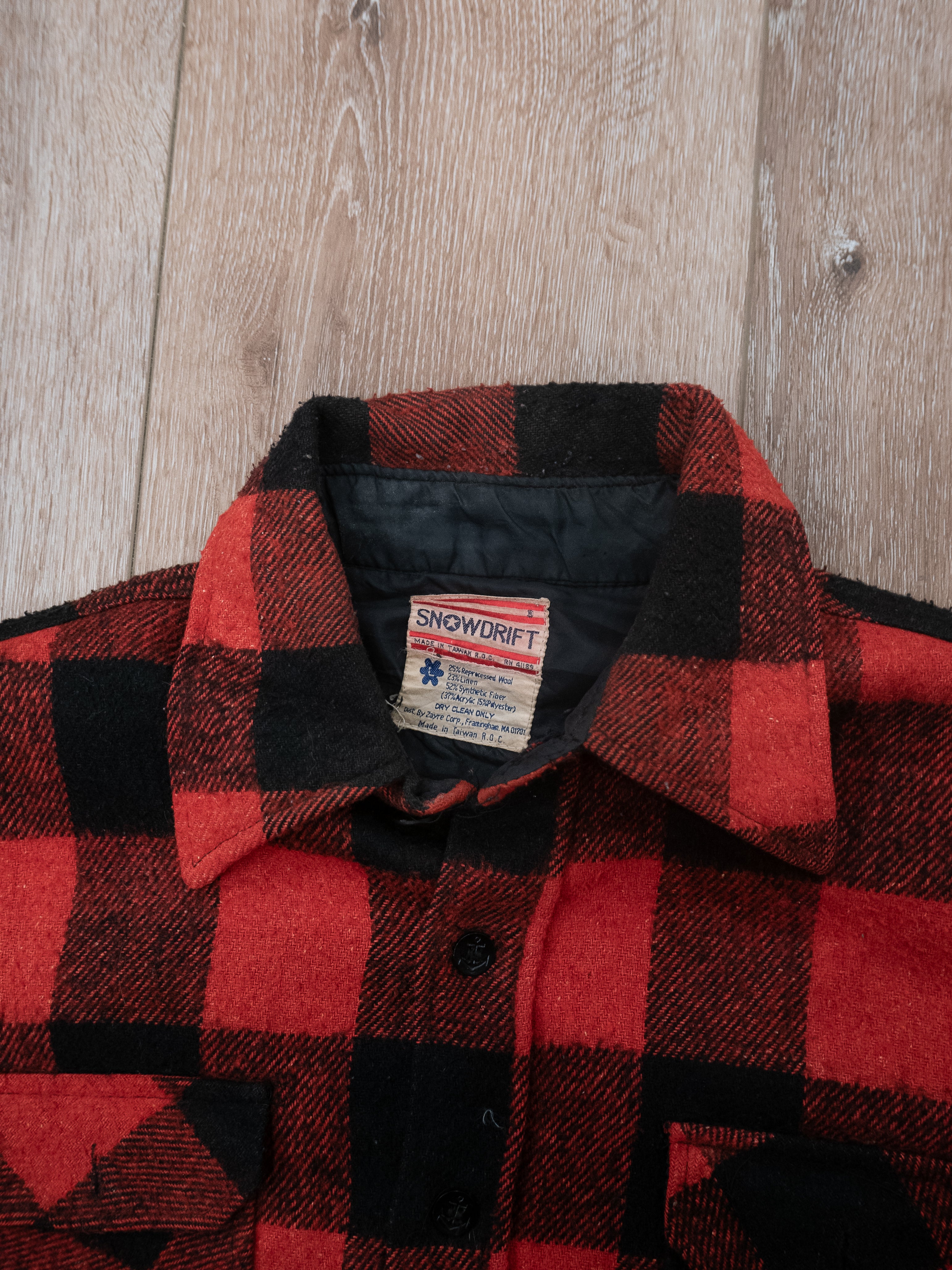 1980s Snowdrift Flannel