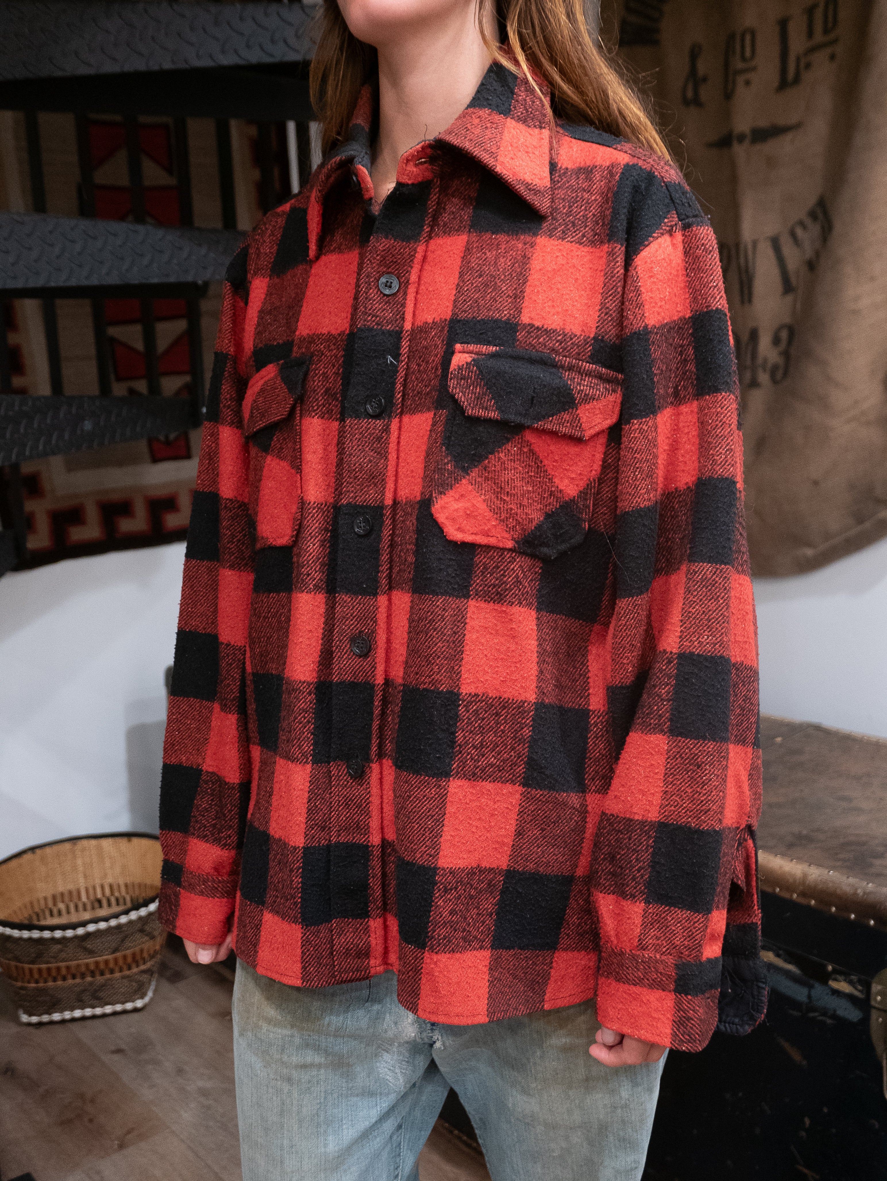 1980s Snowdrift Flannel