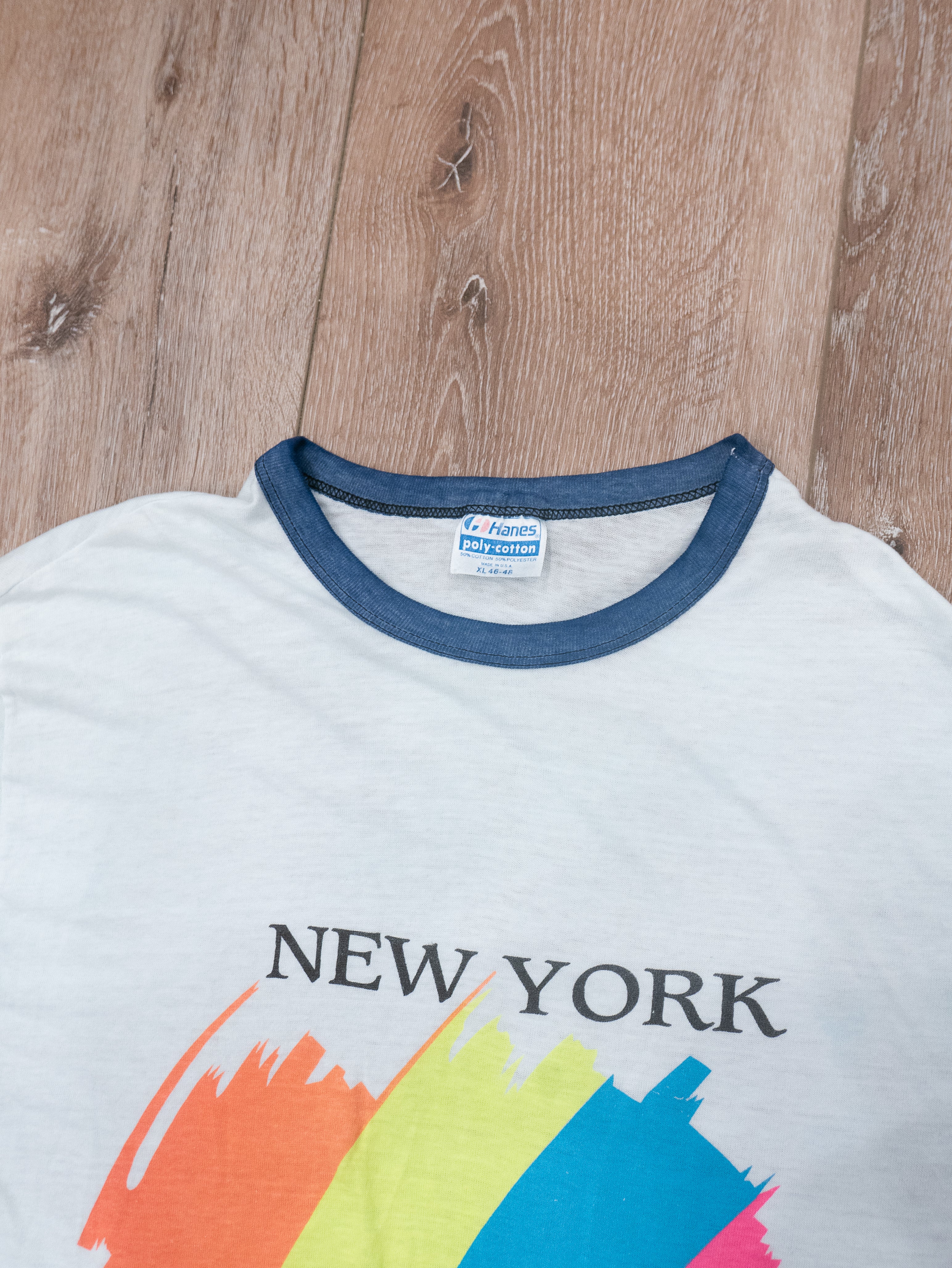 1980s New York Ringer Tee