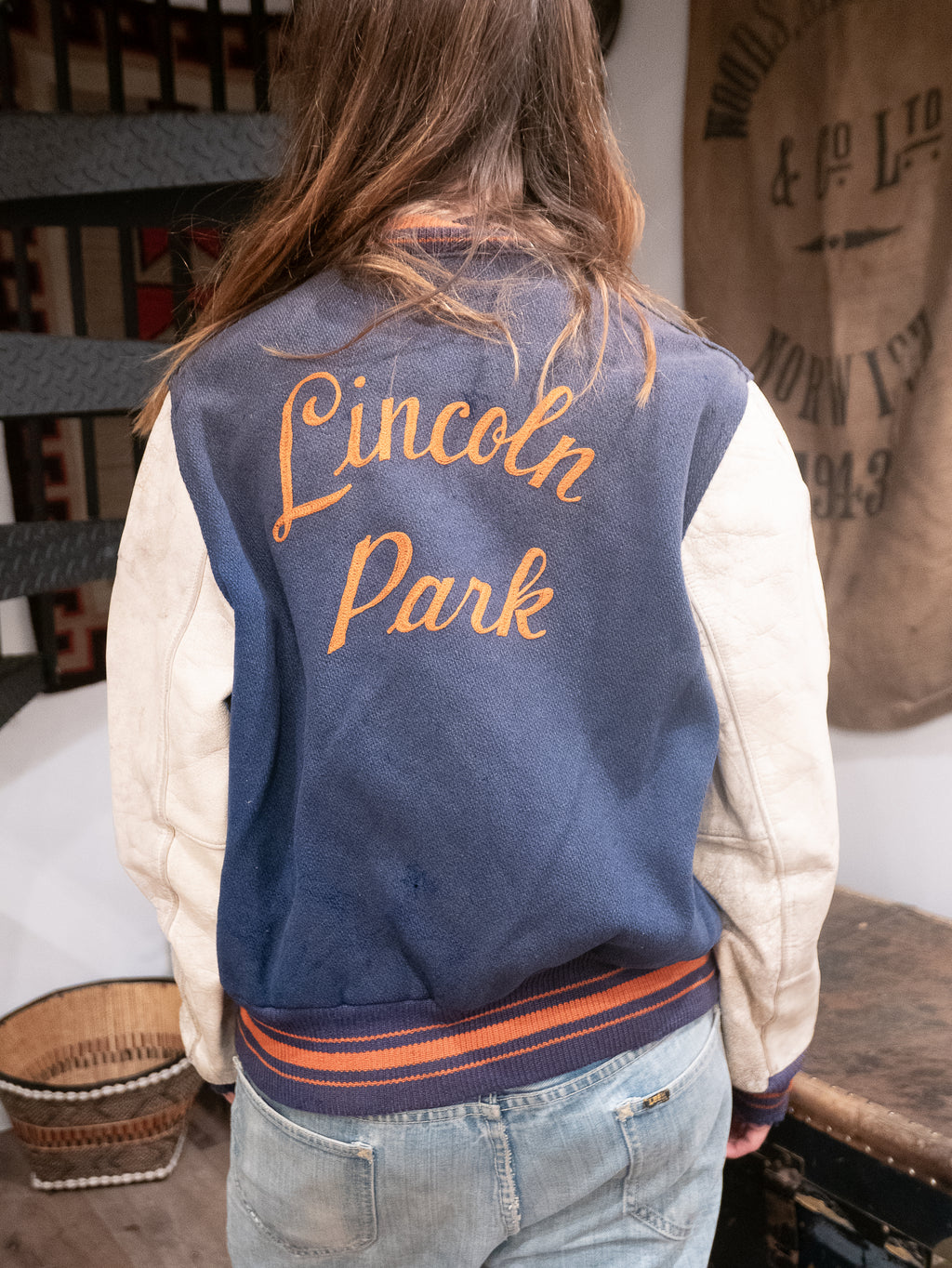 1960's Thrashed Letterman Jacket
