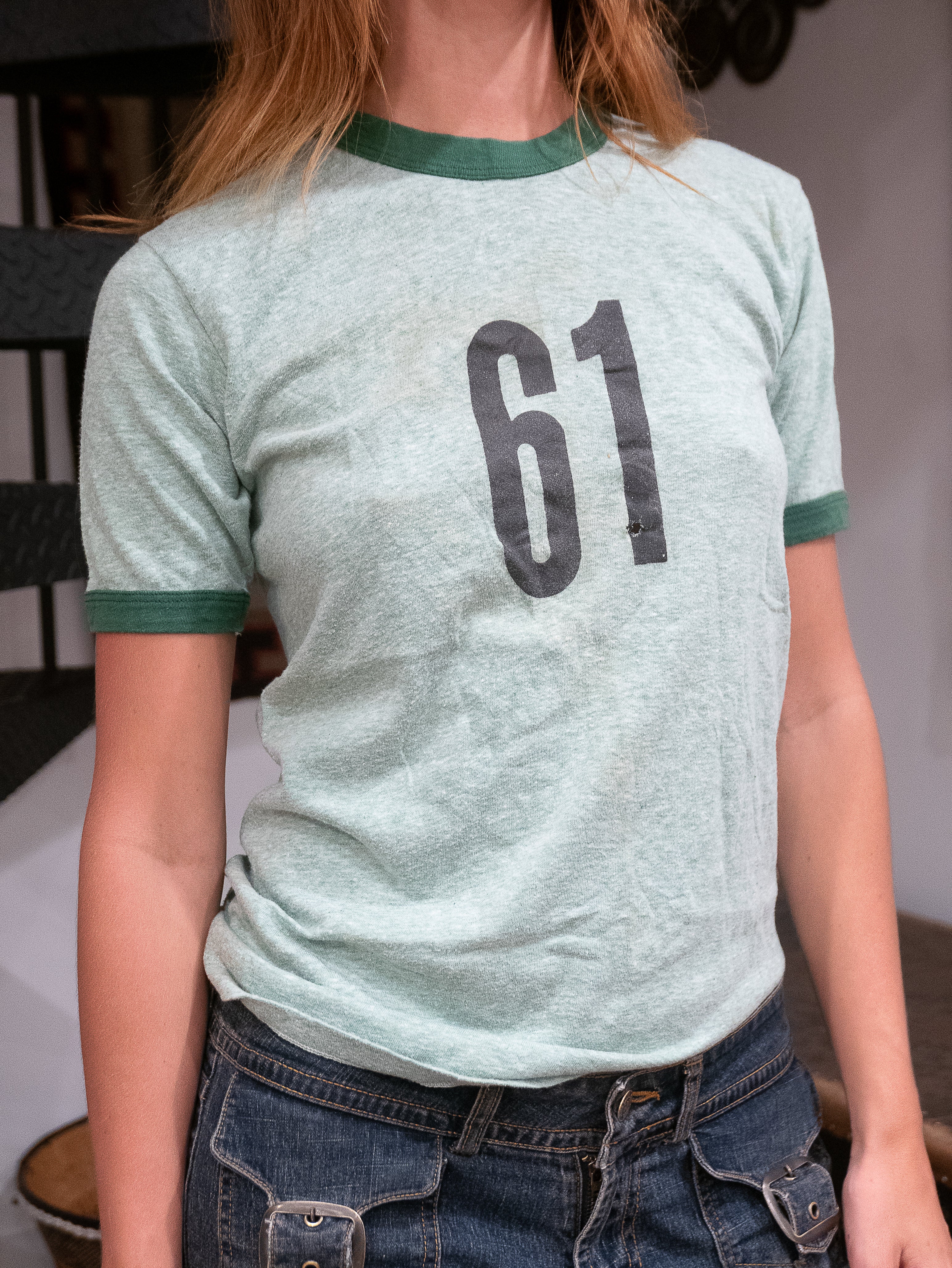 1970s Athletic Ringer Tee