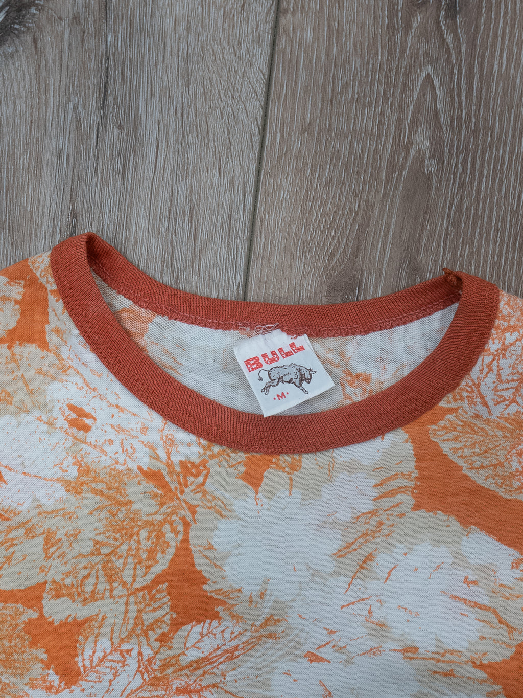 1970s Bull Apparel Tag Graphic Tee