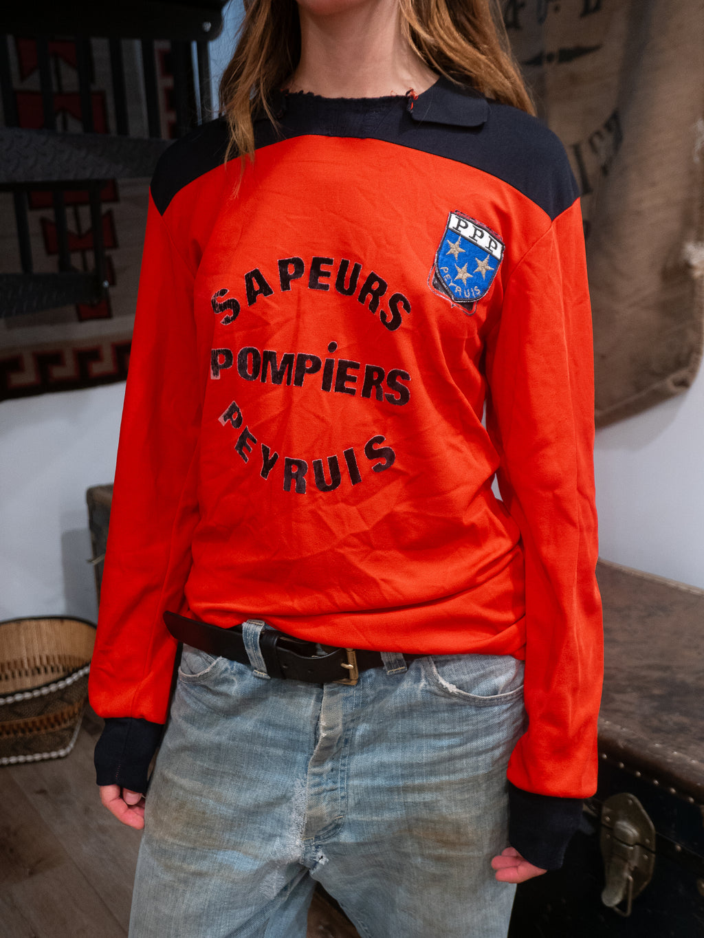 1960's Paris Soccer Jersey Long Sleeve Tee