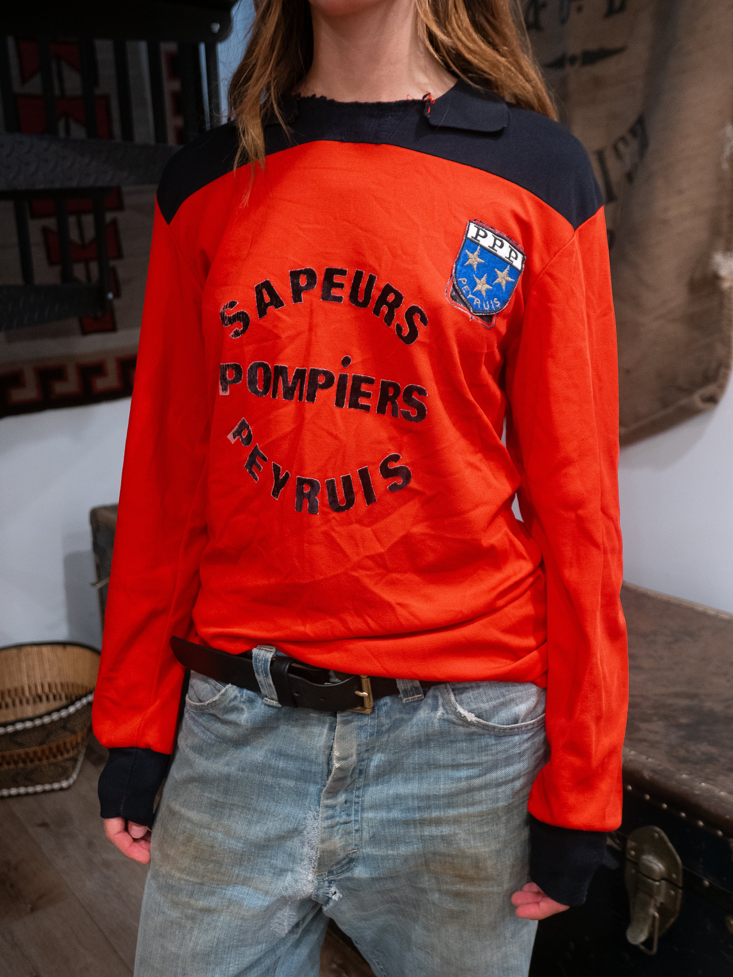 1960's Paris Soccer Jersey Long Sleeve Tee
