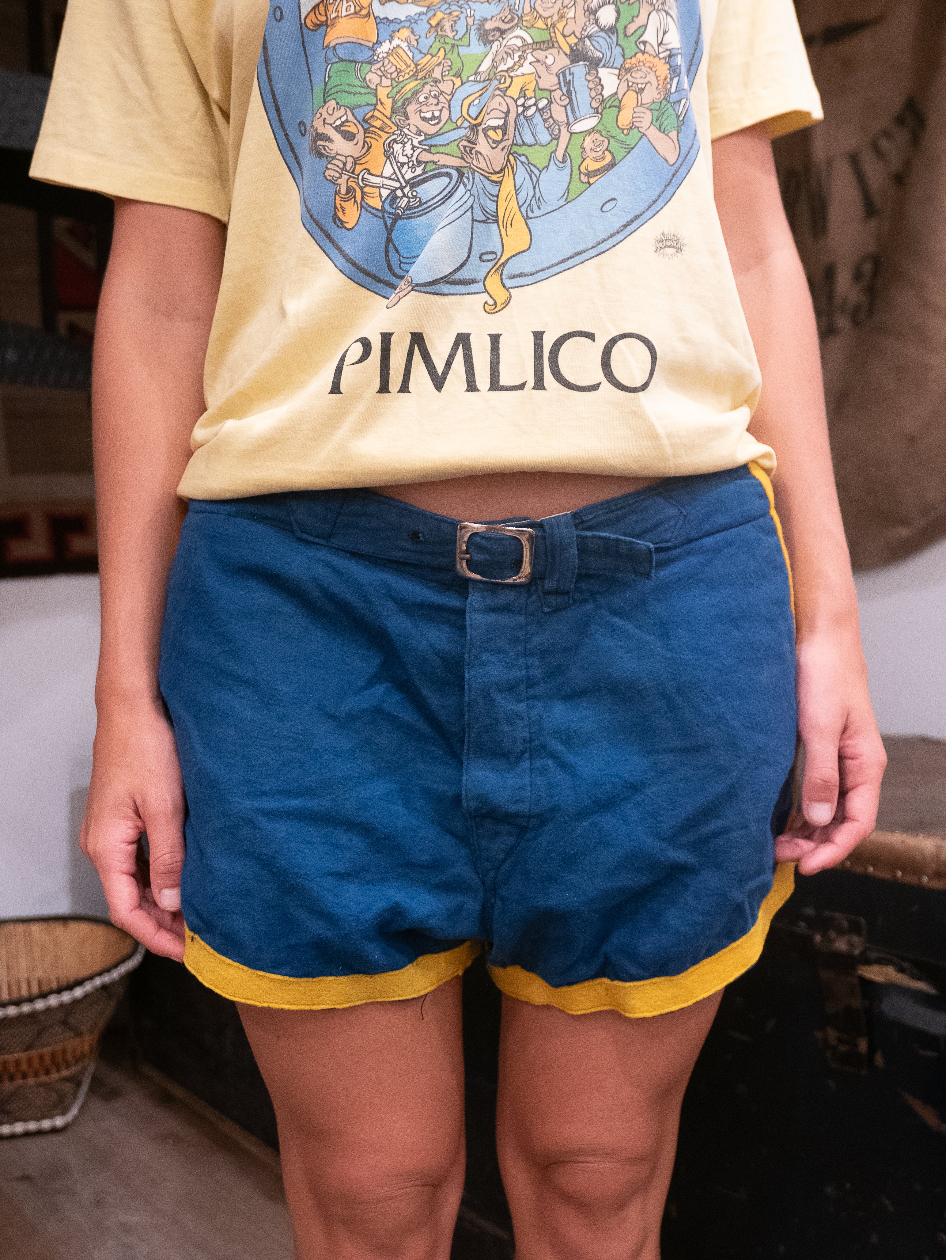 1930's Wool Basketball Shorts